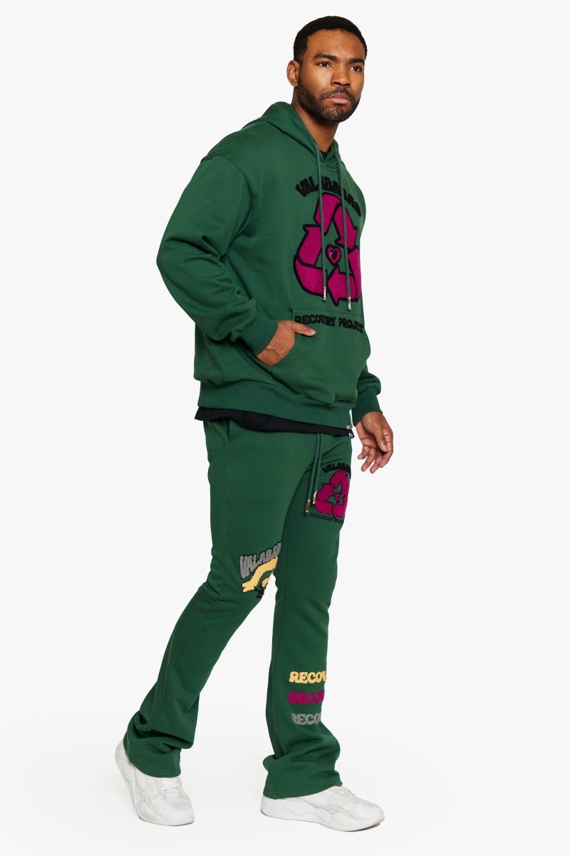 "RECOVERY PROJECT" FLEECE SET GREEN "RECOVERY PROJECT" FLEECE SET GREEN