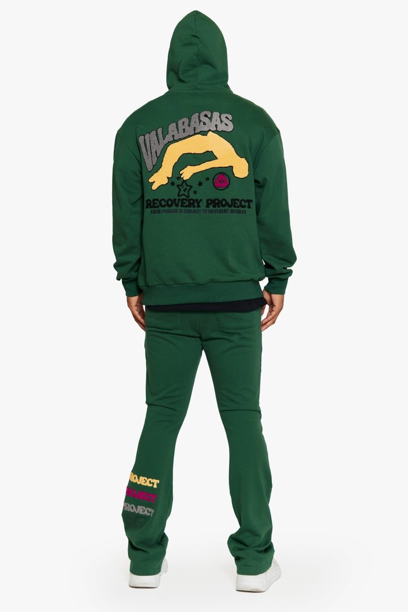 "RECOVERY PROJECT" FLEECE SET GREEN "RECOVERY PROJECT" FLEECE SET GREEN