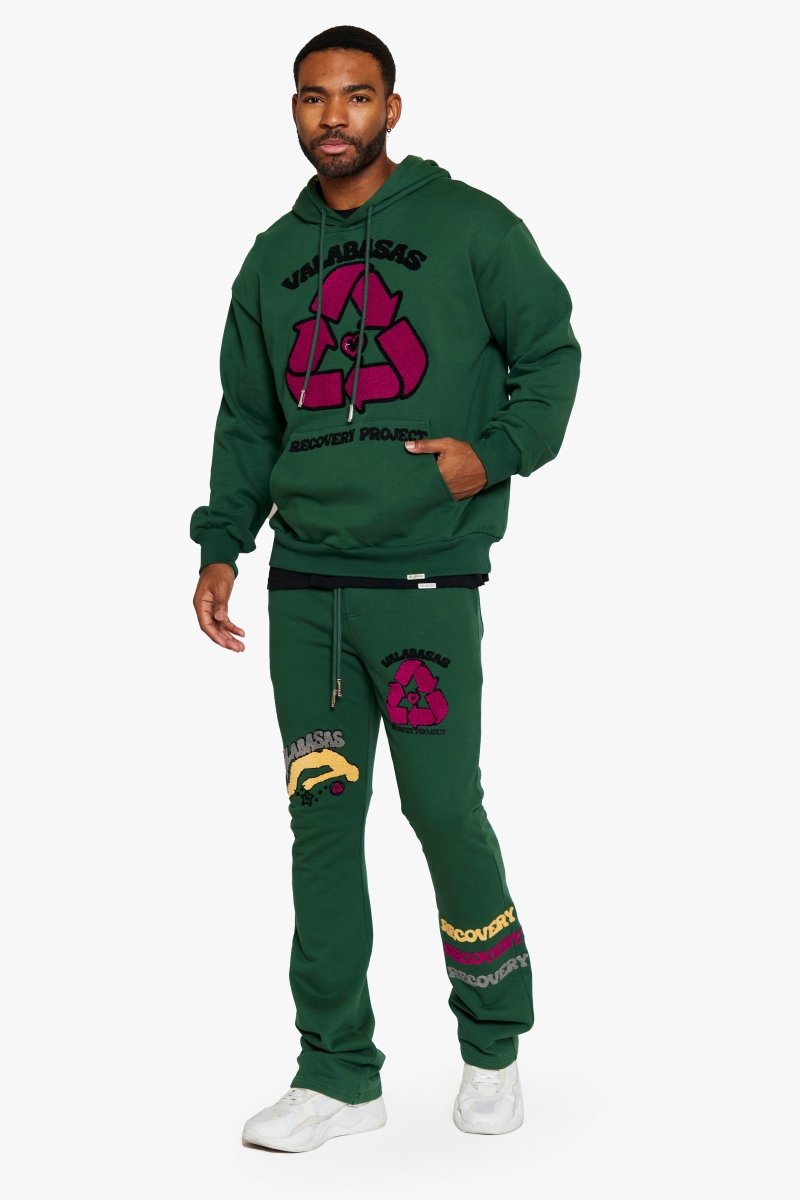 "RECOVERY PROJECT" FLEECE SET GREEN "RECOVERY PROJECT" FLEECE SET GREEN