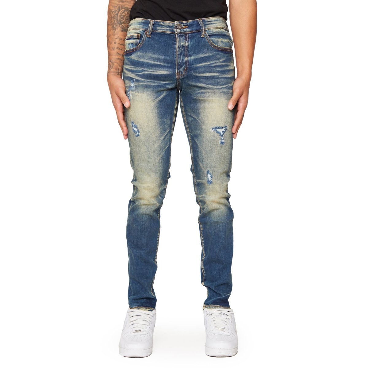 “RONAN” SKINNY JEAN VINTAGE BLUE “RONAN” SKINNY JEAN VINTAGE BLUE