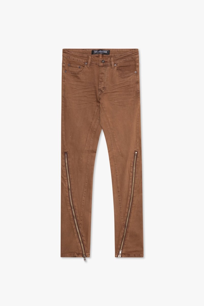 "RUNNER" SKINNY DENIMBROWN "RUNNER" SKINNY DENIMBROWN