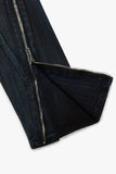 "RUNNER"SKINNY JEAN BLACK BLUE WAXED "RUNNER"SKINNY JEAN BLACK BLUE WAXED