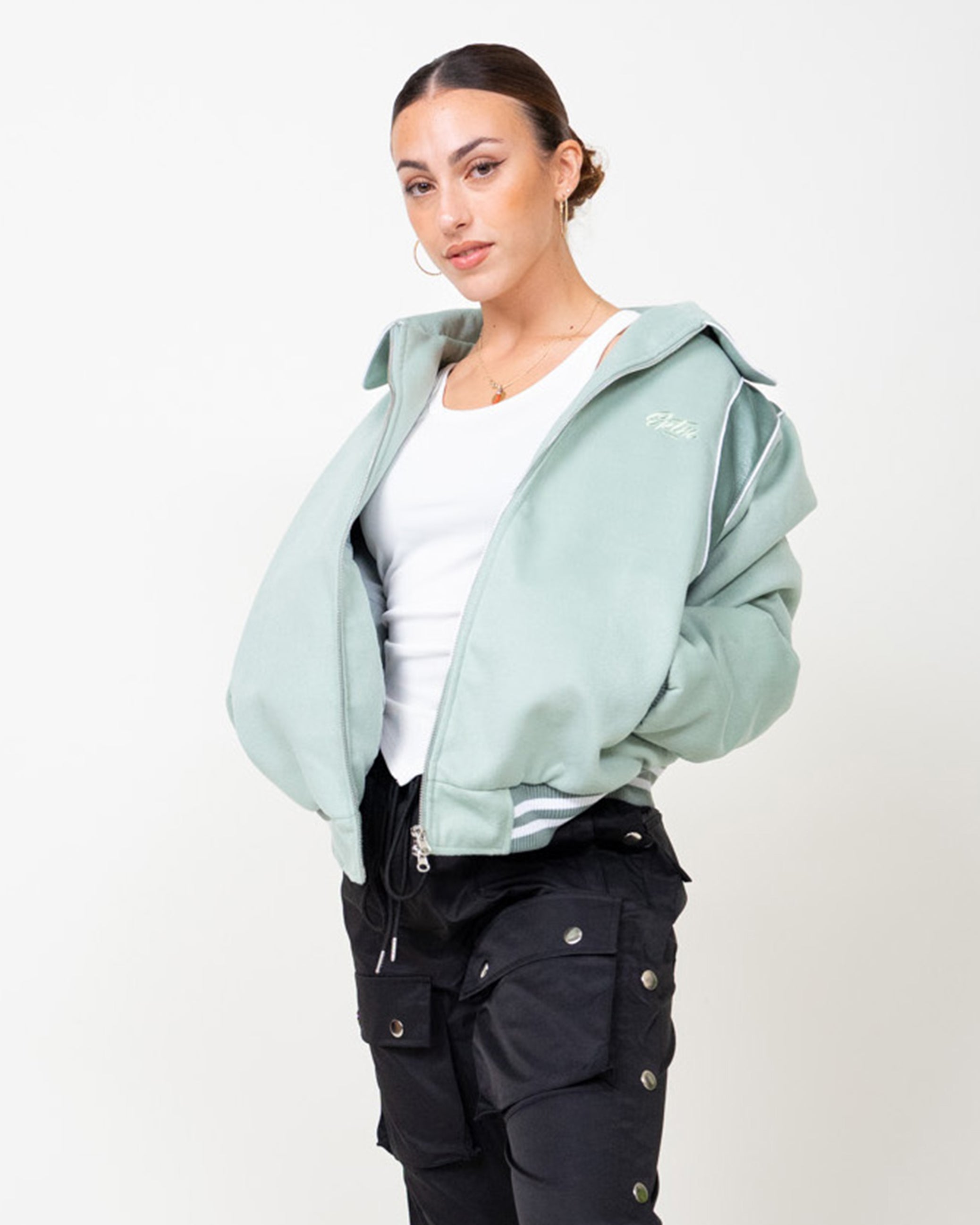 EPTM 23 Varsity Jacket - Sage EPTM 23 Varsity Jacket - Sage