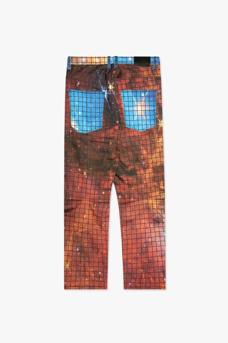 Saturn Straight Jean Orange Multi Saturn Straight Jean Orange Multi