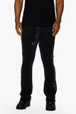 “SCRIPTARA” KNITTED PANTS BLACK “SCRIPTARA” KNITTED PANTS BLACK