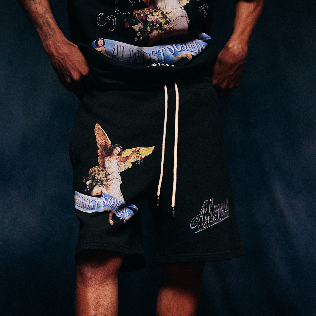 Archangel Terry Shorts (Black) Archangel Terry Shorts (Black)