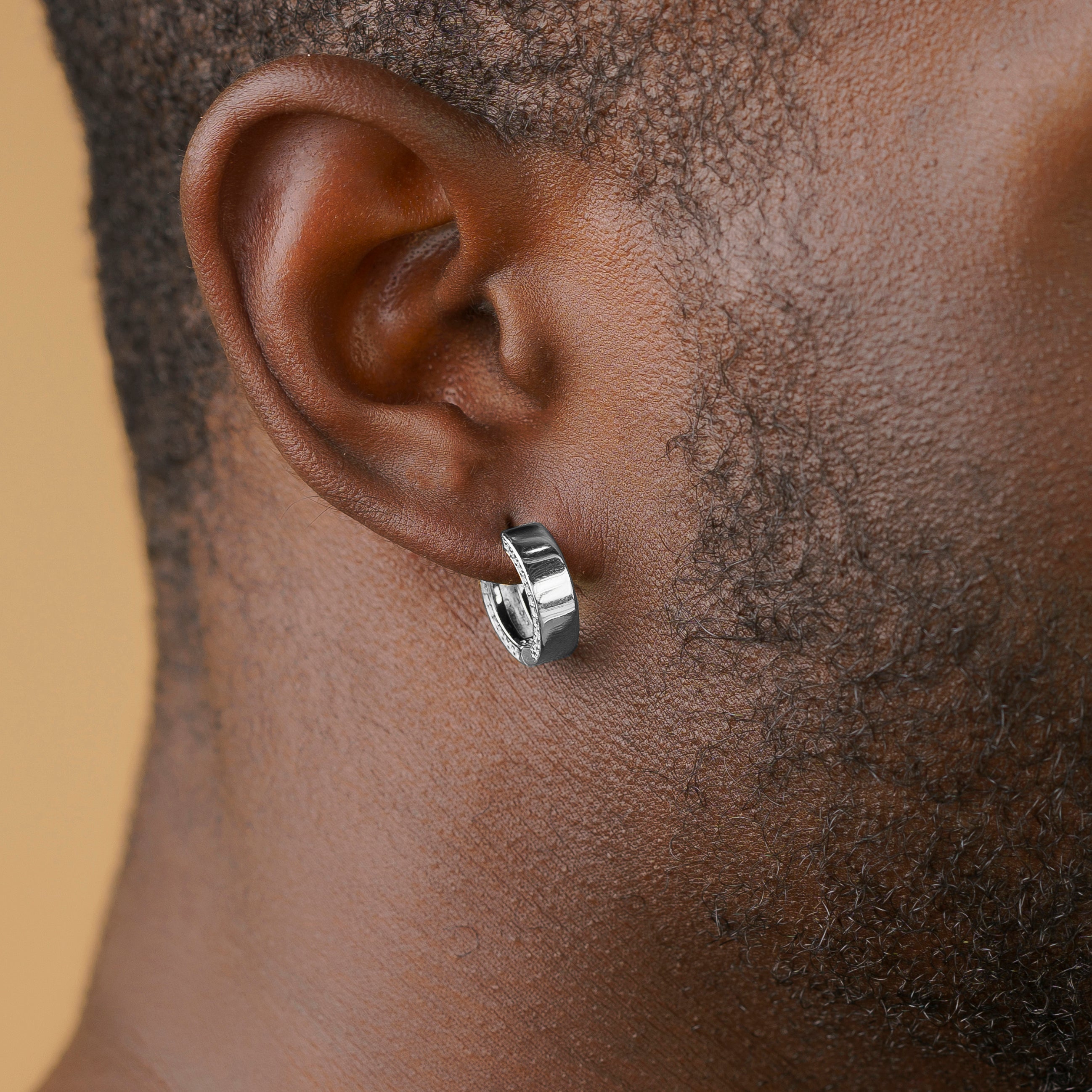 Vermeil Small Wide Hoop Earrings Vermeil Small Wide Hoop Earrings