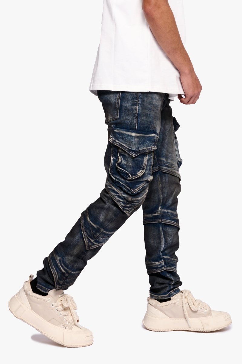 Smoto Dirty Dark Blue Skinny Smoto Dirty Dark Blue Skinny