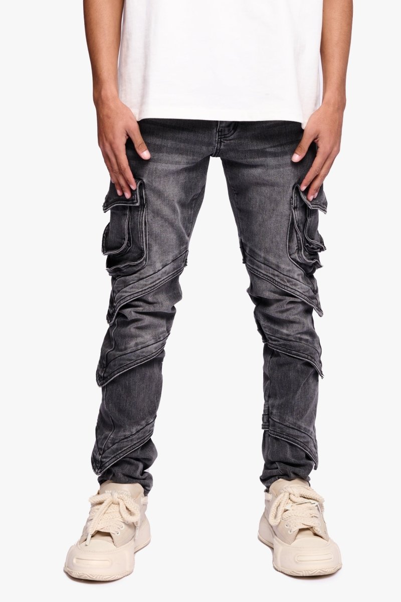 Smoto Grey Wash Skinny Smoto Grey Wash Skinny