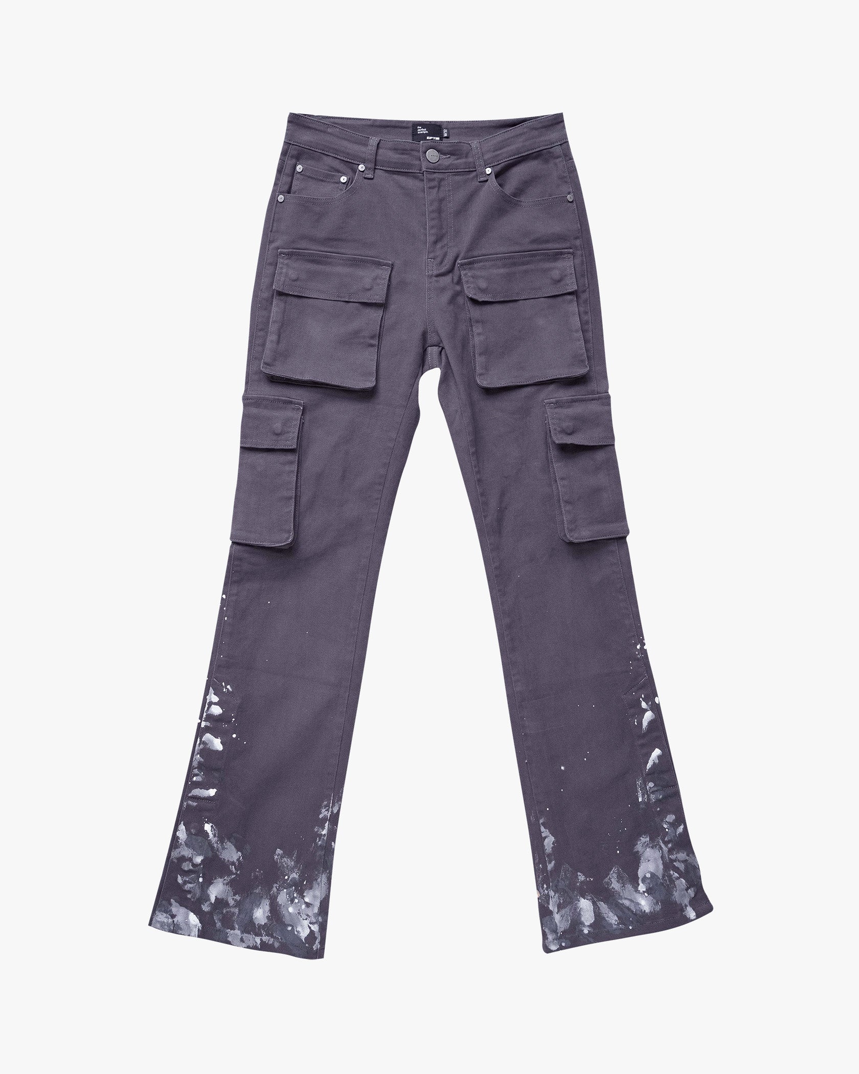 EPTM Snap Cargo Denim - Grey EPTM Snap Cargo Denim - Grey
