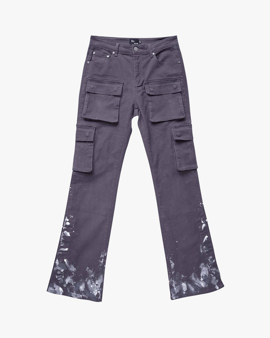 EPTM Snap Cargo Denim - Grey