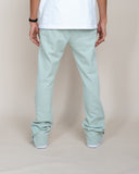 EPTM French Terry Snap Flared Pants - Sage EPTM French Terry Snap Flared Pants - Sage