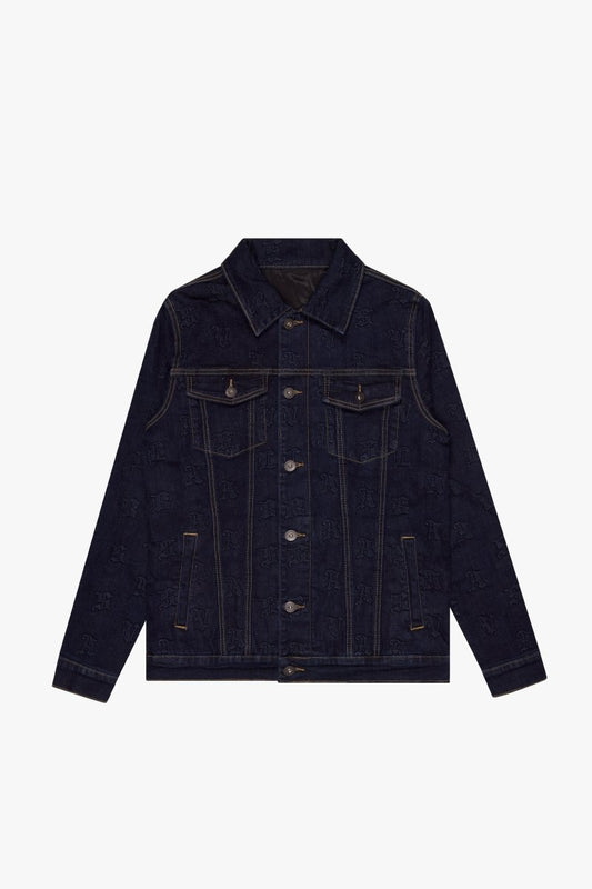 "SNOWLINE" DENIM JACKET DARK BLUE