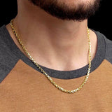 Solid Gold Cable Chain Solid Gold Cable Chain