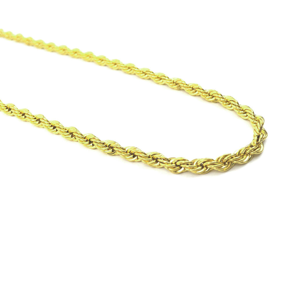 Solid Gold Rope Chain 1.5mm Solid Gold Rope Chain 1.5mm