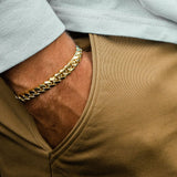 Solid Gold Cuban Link Bracelet Solid Gold Cuban Link Bracelet