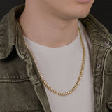 Solid Gold Cuban Link Chain Hollow Solid Gold Cuban Link Chain Hollow