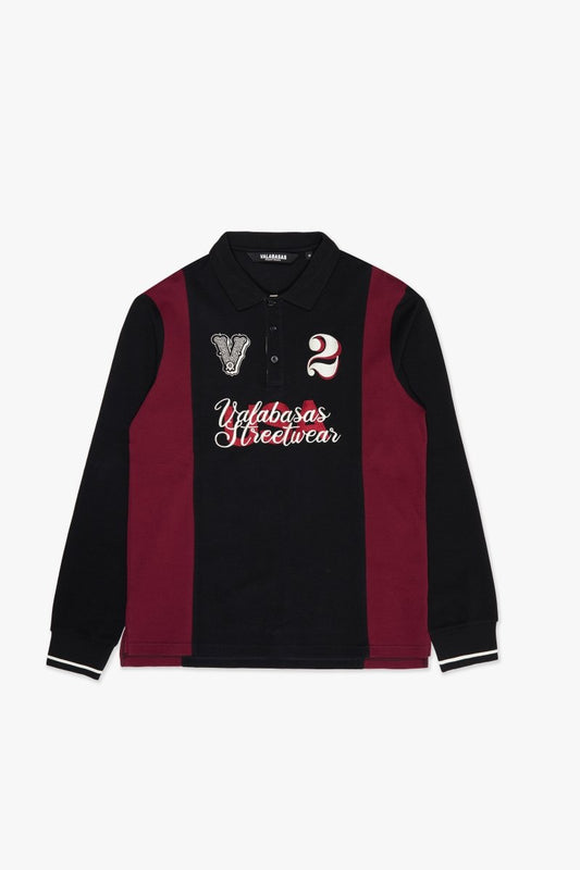 Spare Long Sleeve Black Red