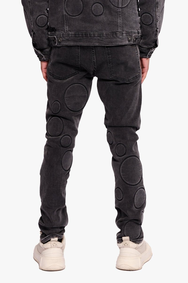 Spore Black Grey Skinny Jean Spore Black Grey Skinny Jean