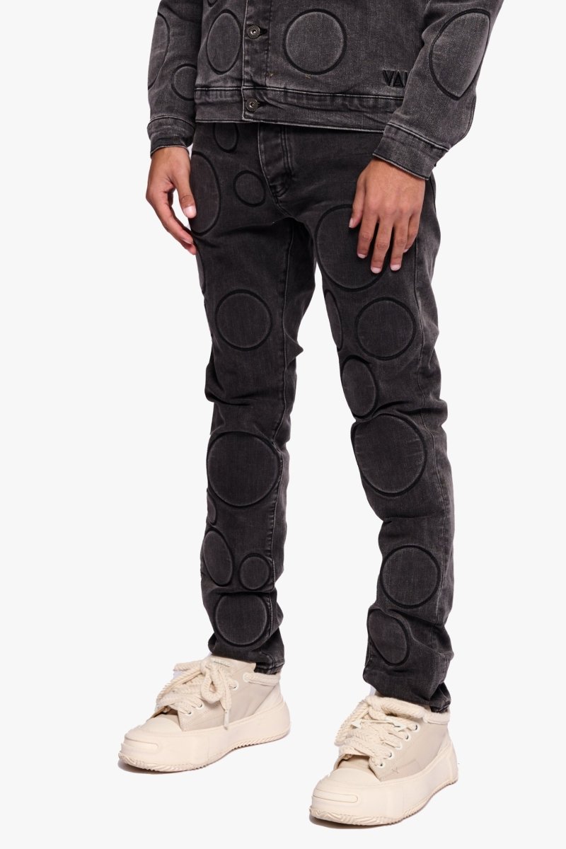 Spore Black Grey Skinny Jean Spore Black Grey Skinny Jean