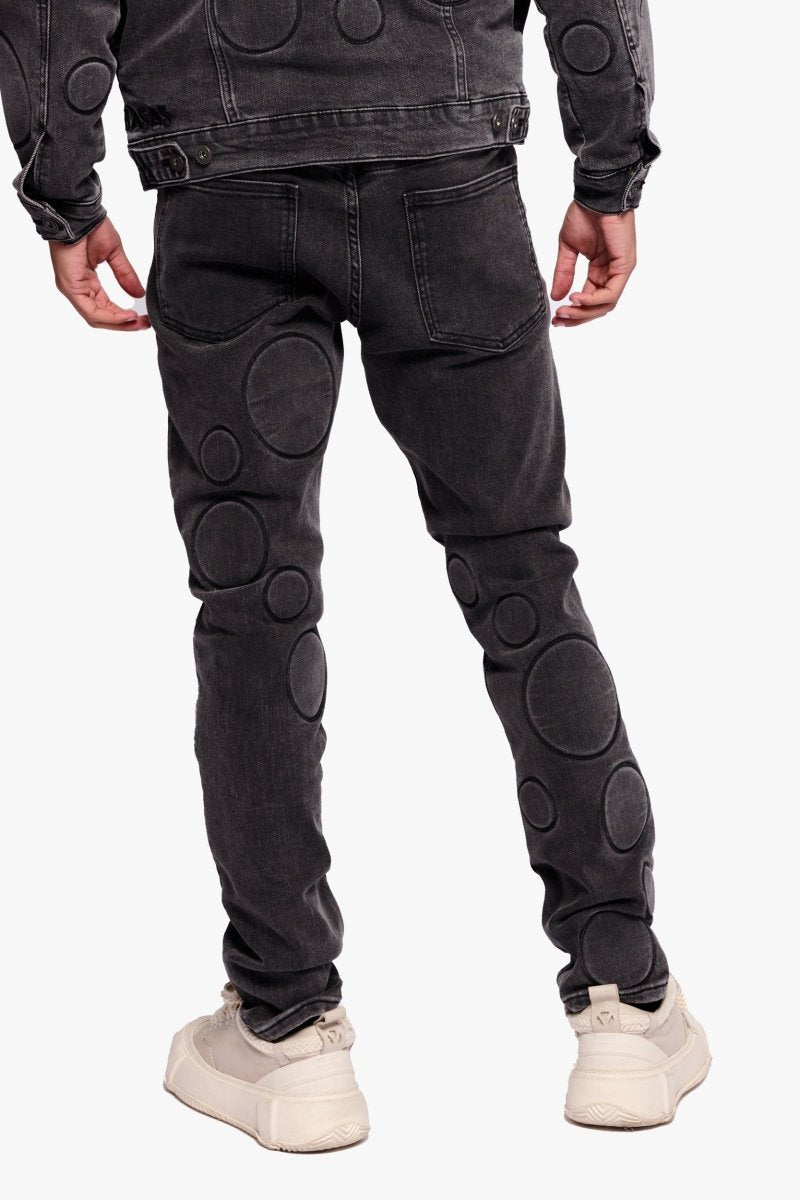 Spore Black Grey Skinny Jean Spore Black Grey Skinny Jean