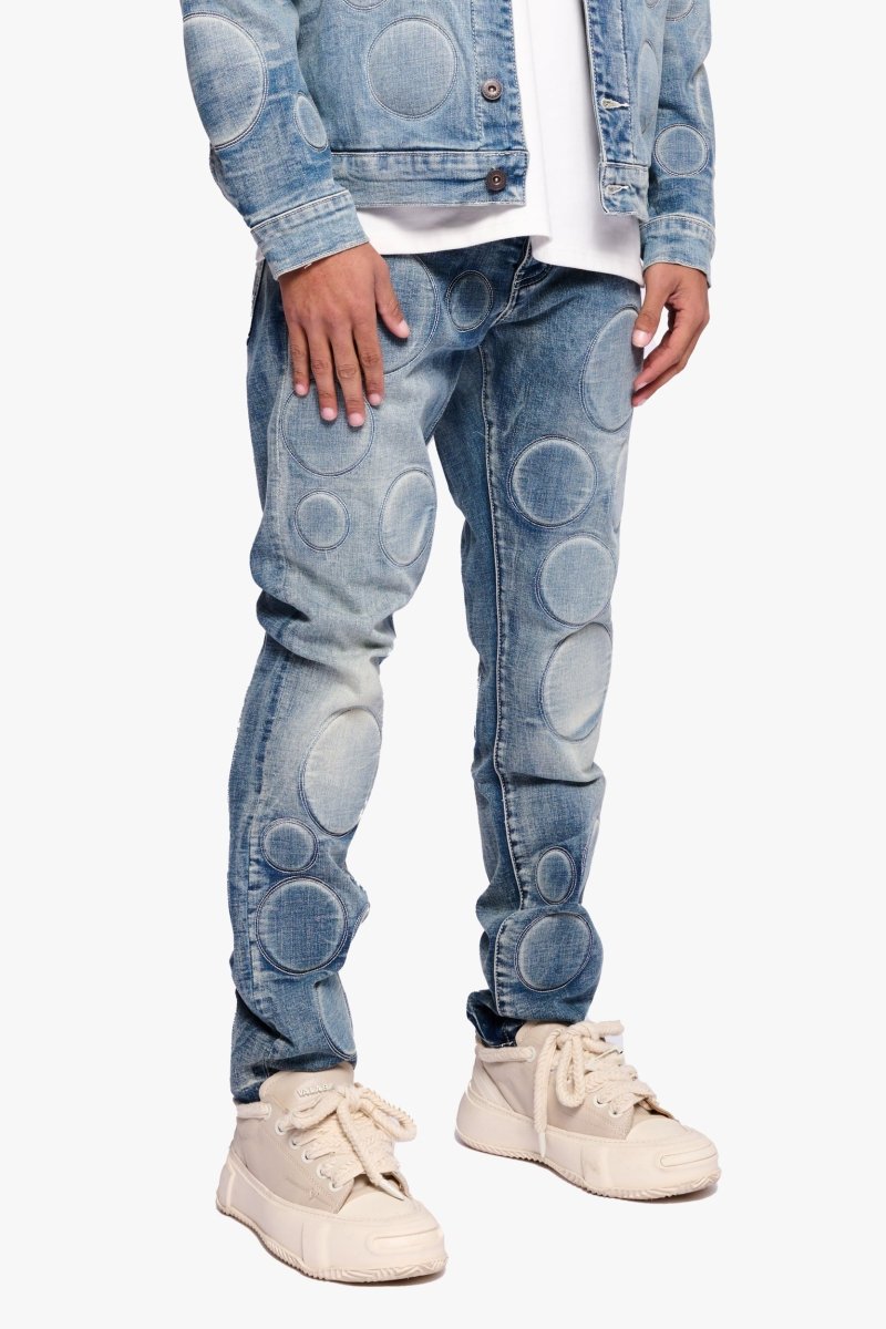 Spore Skinny Jean Blue Washed Spore Skinny Jean Blue Washed
