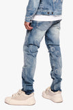 Spore Skinny Jean Blue Washed Spore Skinny Jean Blue Washed