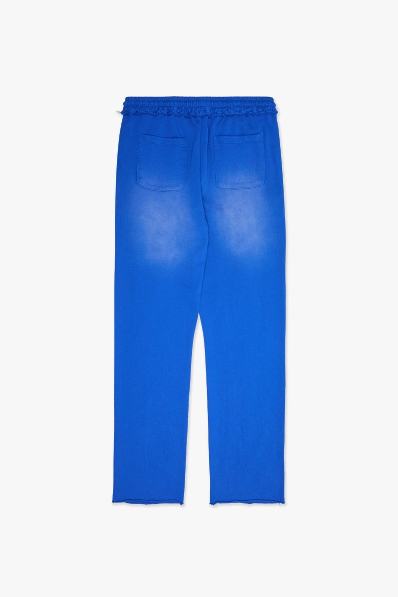 "STAMP" STRAIGHT PANT BLUE FRENCH TERRY "STAMP" STRAIGHT PANT BLUE FRENCH TERRY