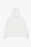 "STEEL" CROPPED HOODIE WHITE "STEEL" CROPPED HOODIE WHITE
