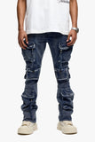 Strike Flare Jean Indigo Washed Strike Flare Jean Indigo Washed