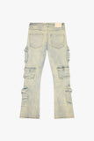 Strike Stacked Flare Jean Light Vintage Blue Strike Stacked Flare Jean Light Vintage Blue