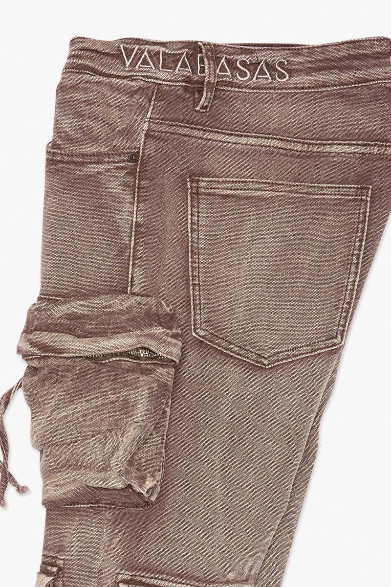 Strike Stacked Flare Jean Success Brown Wash Strike Stacked Flare Jean Success Brown Wash