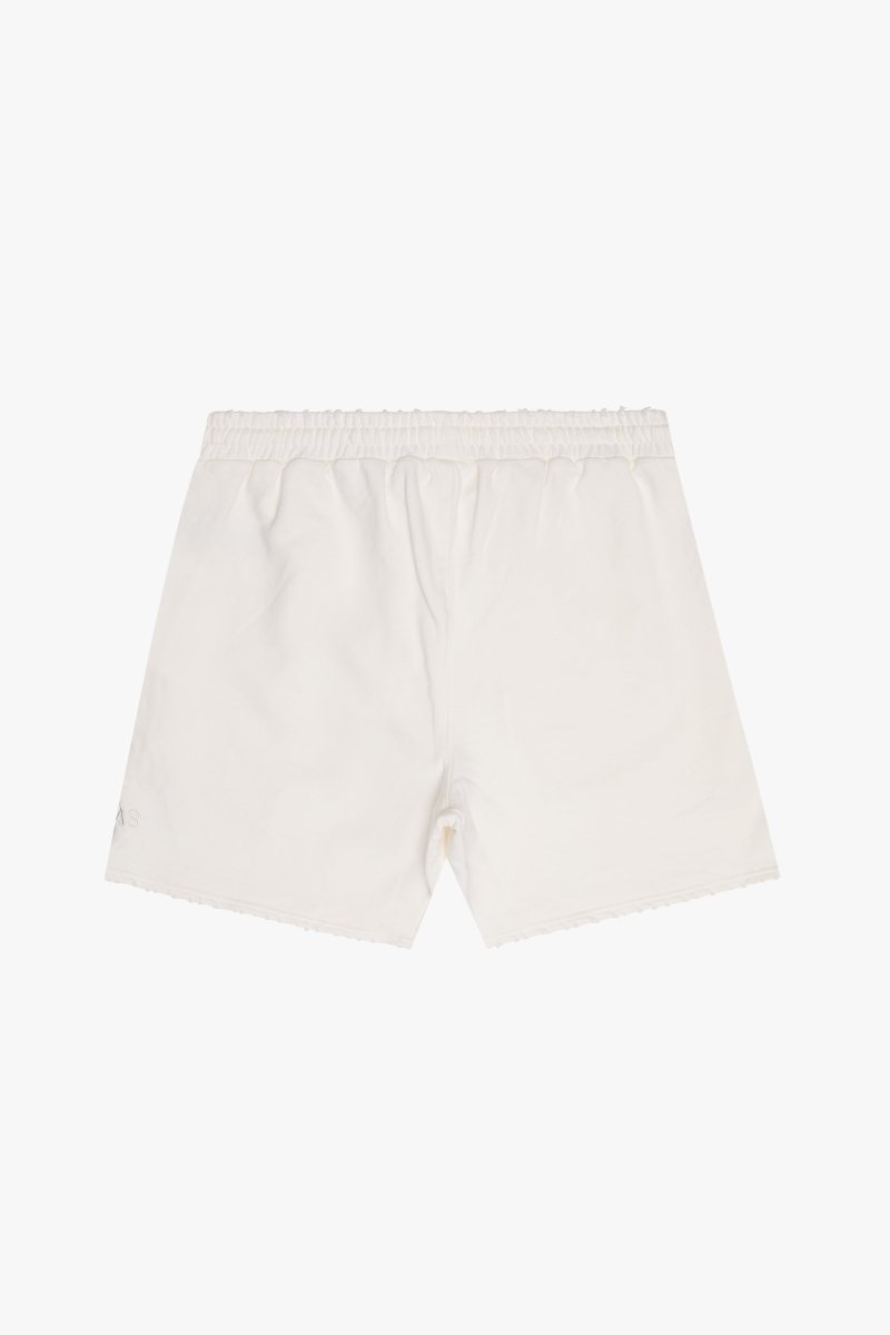 "SUAVA" FRENCH TERRY SHORTS WHITE "SUAVA" FRENCH TERRY SHORTS WHITE
