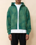 EPTM Sun Faded Cropped Zip Up Hoodie - Hunter Green EPTM Sun Faded Cropped Zip Up Hoodie - Hunter Green