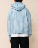 EPTM Sun Faded Cropped Zip Up Hoodie - Sky Blue EPTM Sun Faded Cropped Zip Up Hoodie - Sky Blue