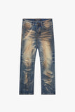 "SUNWASHED" STRAIGHT JEAN VINTAGE BLUE "SUNWASHED" STRAIGHT JEAN VINTAGE BLUE