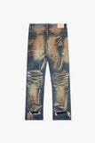 "SUNWASHED" STRAIGHT JEAN VINTAGE BLUE "SUNWASHED" STRAIGHT JEAN VINTAGE BLUE