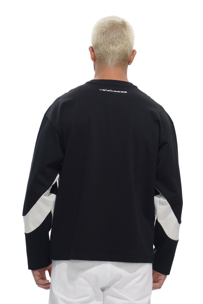 System Black Crew Neck System Black Crew Neck