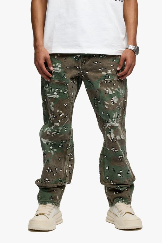 Talgate Straight Pant Db Green