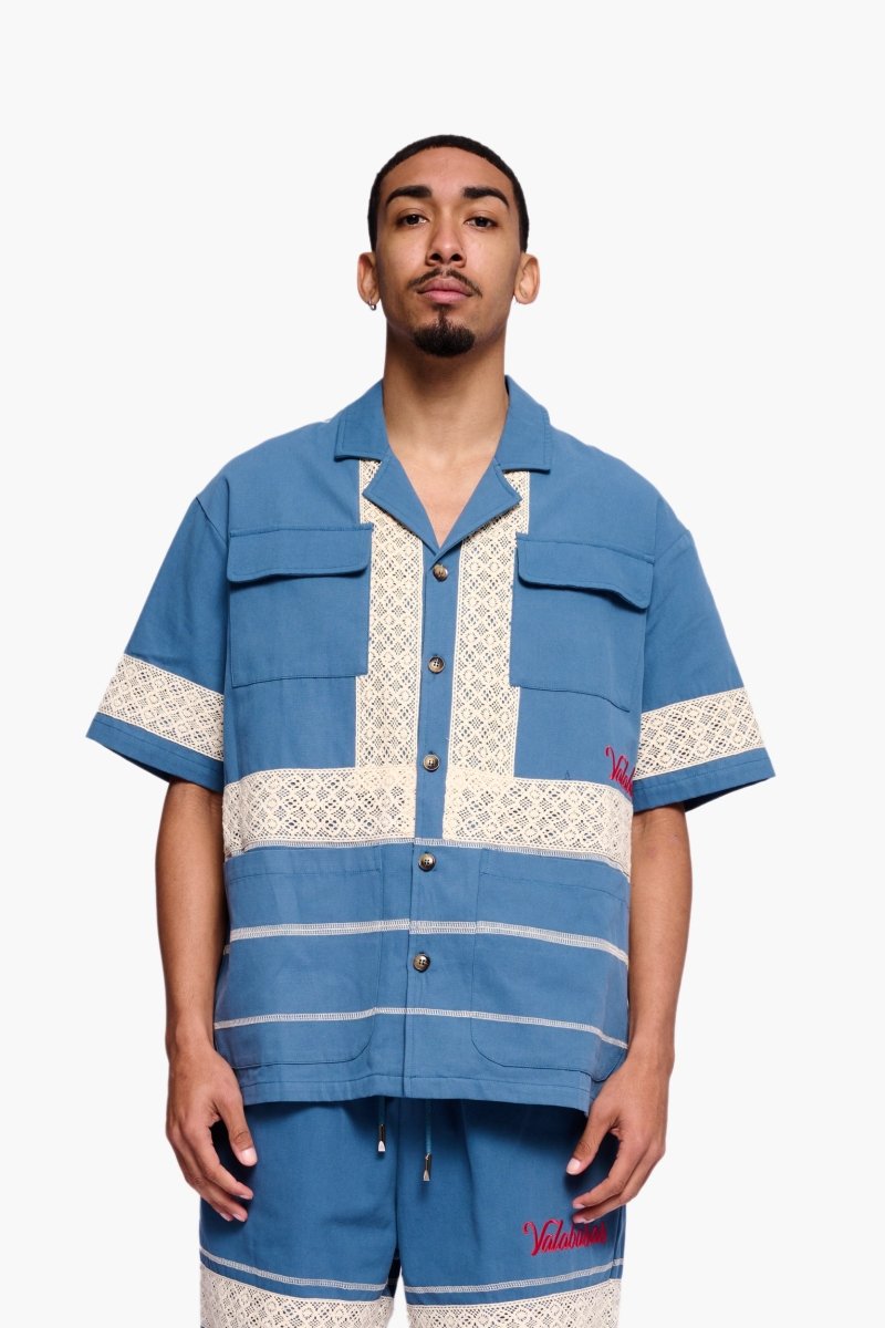 Talia Button Down Blue Talia Button Down Blue