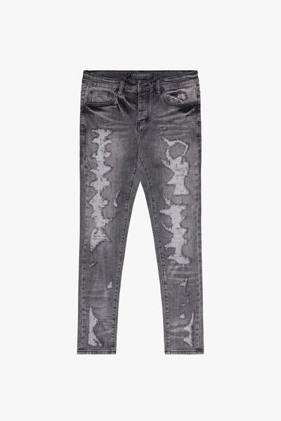 "TEARAWAY" GREY SKINNY JEAN GREY "TEARAWAY" GREY SKINNY JEAN GREY