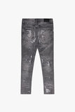 "TEARAWAY" GREY SKINNY JEAN GREY "TEARAWAY" GREY SKINNY JEAN GREY