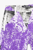 "THAHAB" STRAIGHT PANT PURPLE MULTI "THAHAB" STRAIGHT PANT PURPLE MULTI