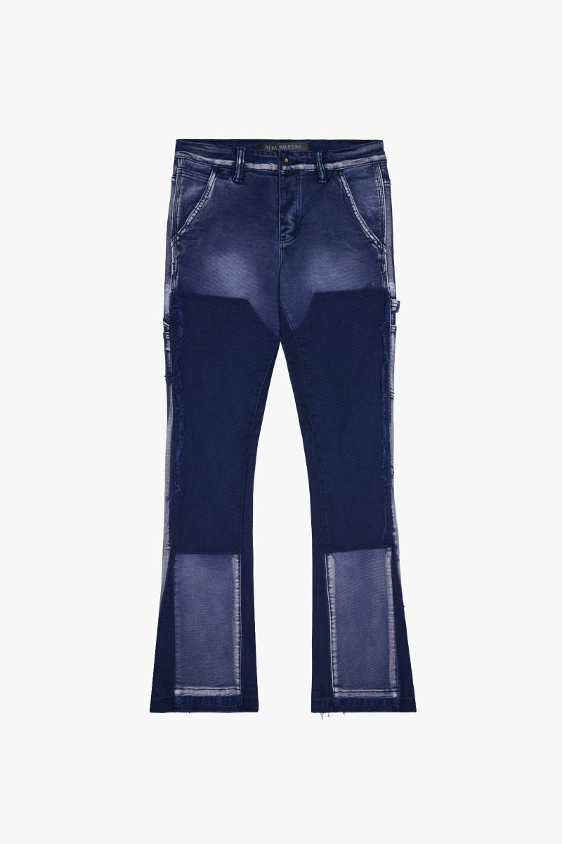 "THE CARPENTER” STACKED FLARE JEAN BLUE "THE CARPENTER” STACKED FLARE JEAN BLUE