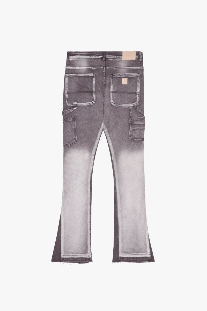 "THE CARPENTER” STACKED FLARE JEAN VINTAGE OLIVE "THE CARPENTER” STACKED FLARE JEAN VINTAGE OLIVE