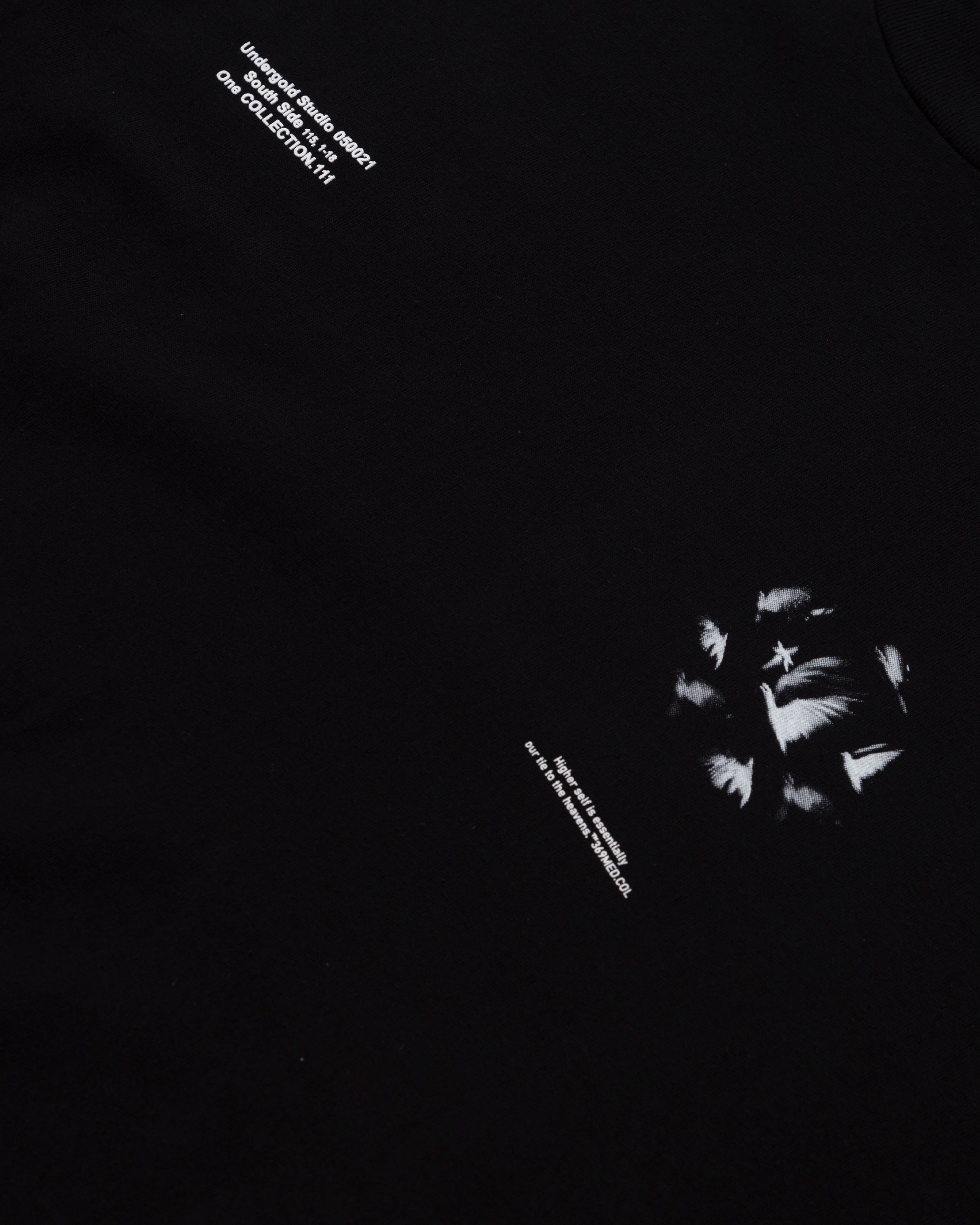 The One Angel Circle Tshirt Black The One Angel Circle Tshirt Black