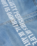 The Path Beauty Flare Jean Blue The Path Beauty Flare Jean Blue