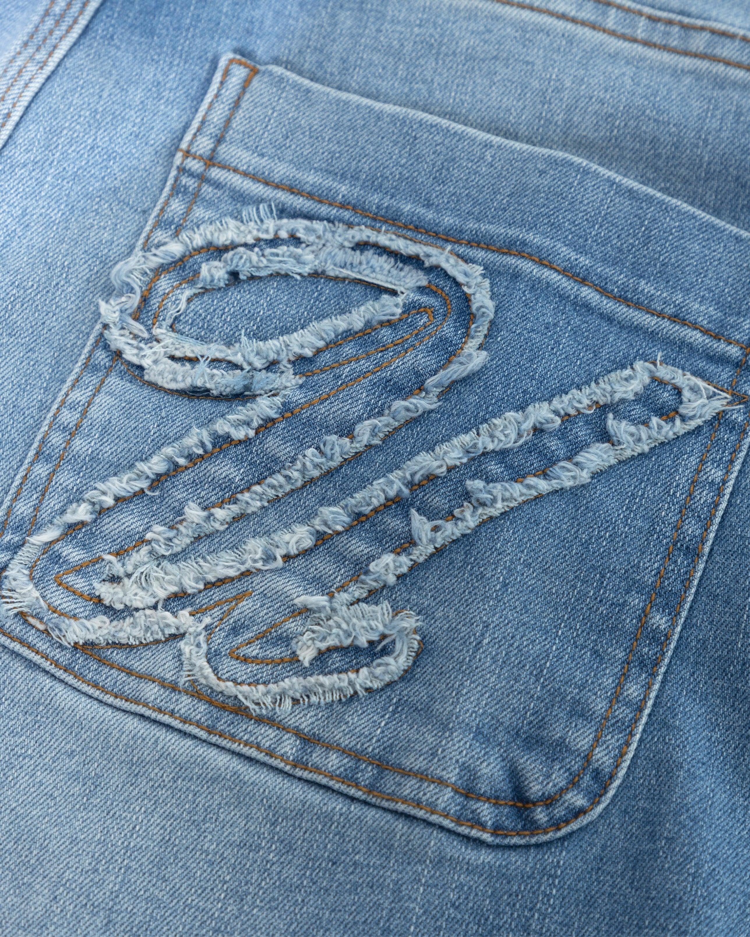 The Path Beauty Flare Jean Blue The Path Beauty Flare Jean Blue