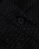 The Path Monogram Barrel Trouser Black / Chalk Line The Path Monogram Barrel Trouser Black / Chalk Line