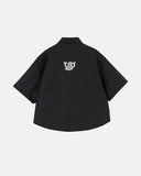The Path Monogram Boxy Fit Shirt Black / Chalk Line The Path Monogram Boxy Fit Shirt Black / Chalk Line
